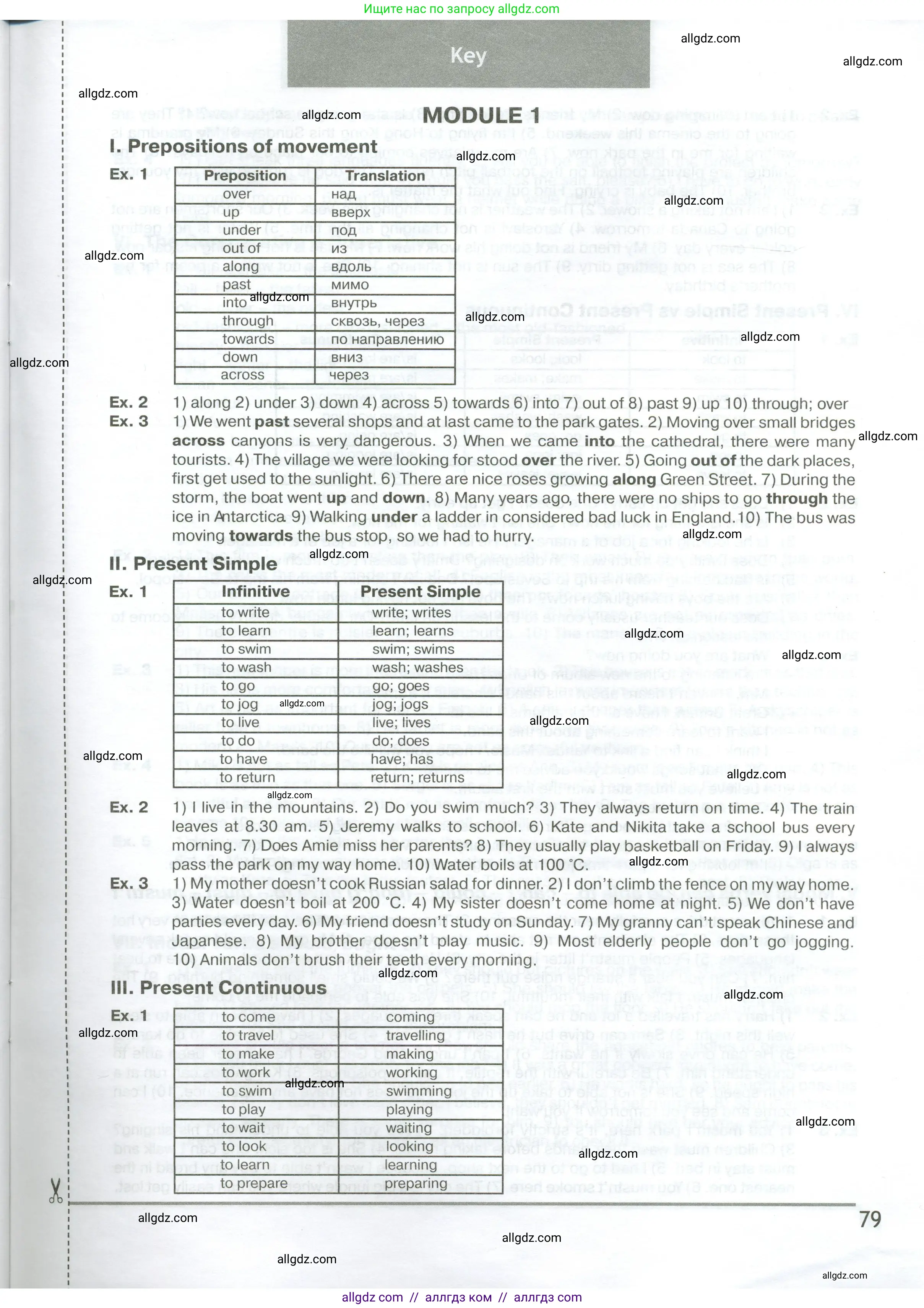 Английский язык (english), 6 класс сборник грамматических упражнений, автор: Смирнов Алексей Валерьевич, издательство Просвещение, Москва, 2023, оранжевого цвета, страница 79