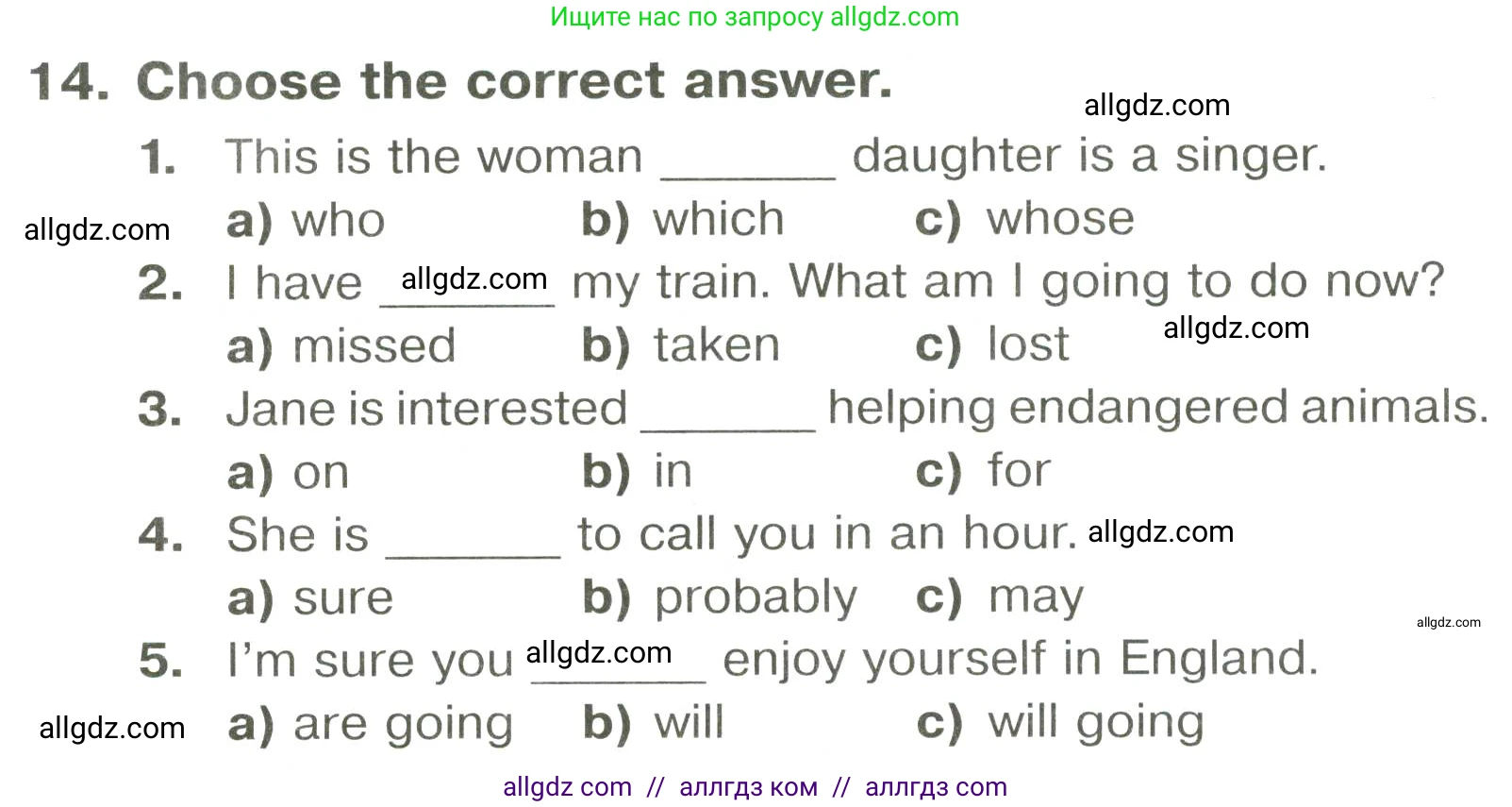 Английский язык (english), 6 класс Тренировочные упражнения в формате ОГЭ (ГИА), авторы: Комиссаров Константин Вячеславович, Кирдяева Ольга Ивановна, издательство Просвещение, Москва, 2023, белого цвета, страница 47, номер 14, Условие