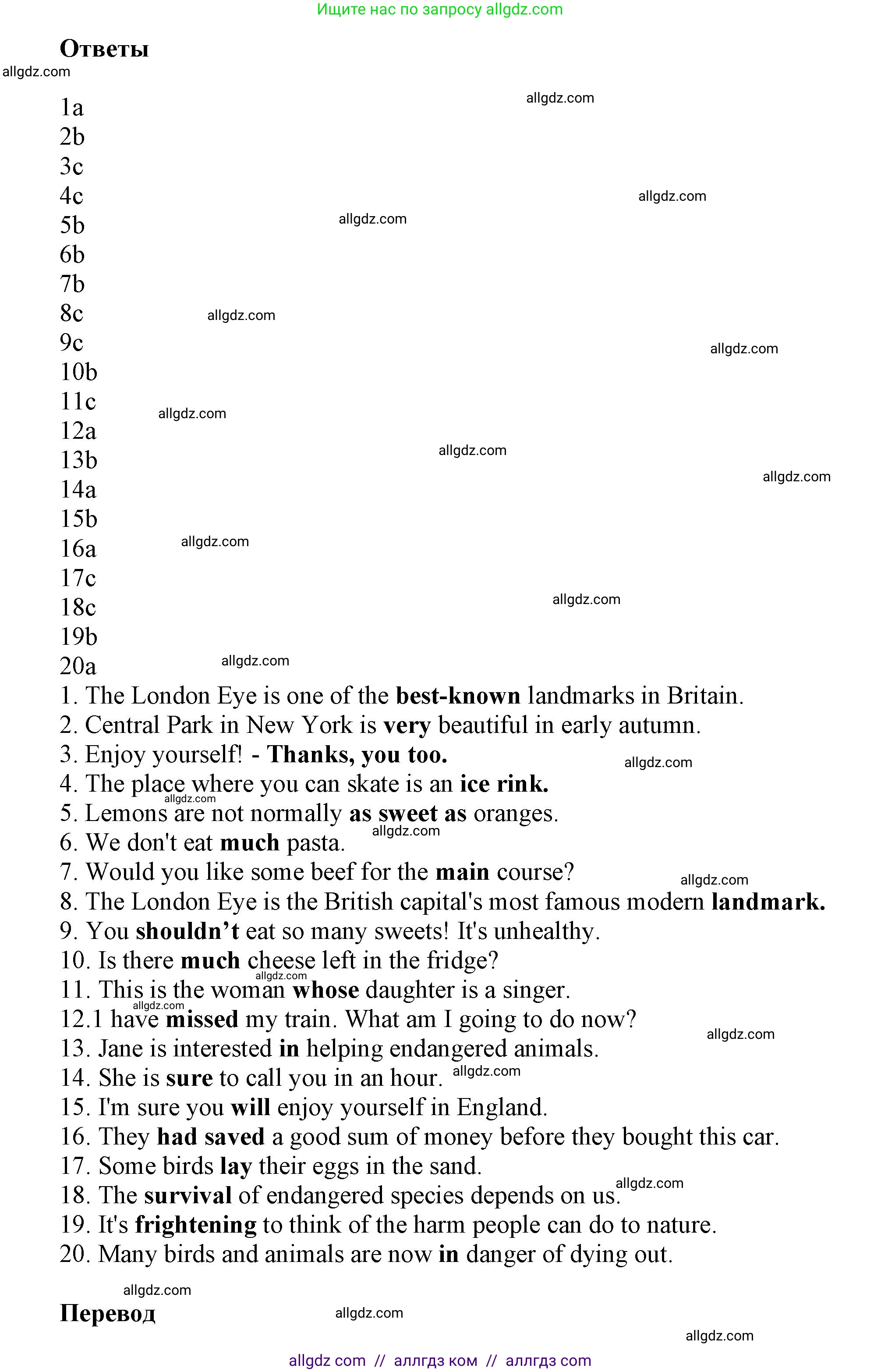 Английский язык (english), 6 класс Тренировочные упражнения в формате ОГЭ (ГИА), авторы: Комиссаров Константин Вячеславович, Кирдяева Ольга Ивановна, издательство Просвещение, Москва, 2023, белого цвета, страница 82, Решение (продолжение 2)