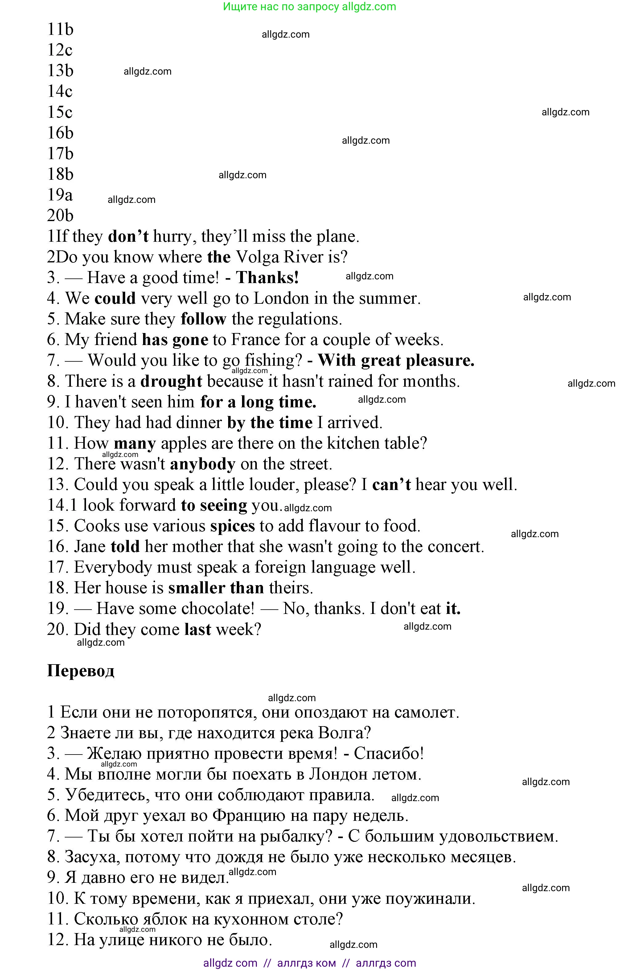 Английский язык (english), 6 класс Тренировочные упражнения в формате ОГЭ (ГИА), авторы: Комиссаров Константин Вячеславович, Кирдяева Ольга Ивановна, издательство Просвещение, Москва, 2023, белого цвета, страница 90, Решение (продолжение 2)