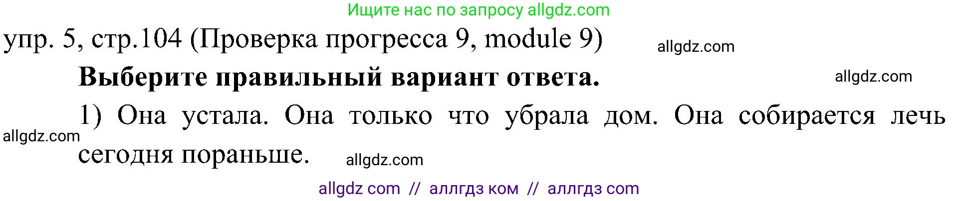 Английский язык (english), 6 класс Учебник (Student's book), авторы: Ваулина Юлия Евгеньевна (Vaulina Julia), Дули Дженни (Dooley Jenny), Подоляко Ольга Евгеньевна (Podolyako Olga), Эванс Вирджиния (Evans Virginia), издательство Просвещение, Москва, 2023, зелёного цвета, страница 104, номер 5, Решение 2 (2023-2027)