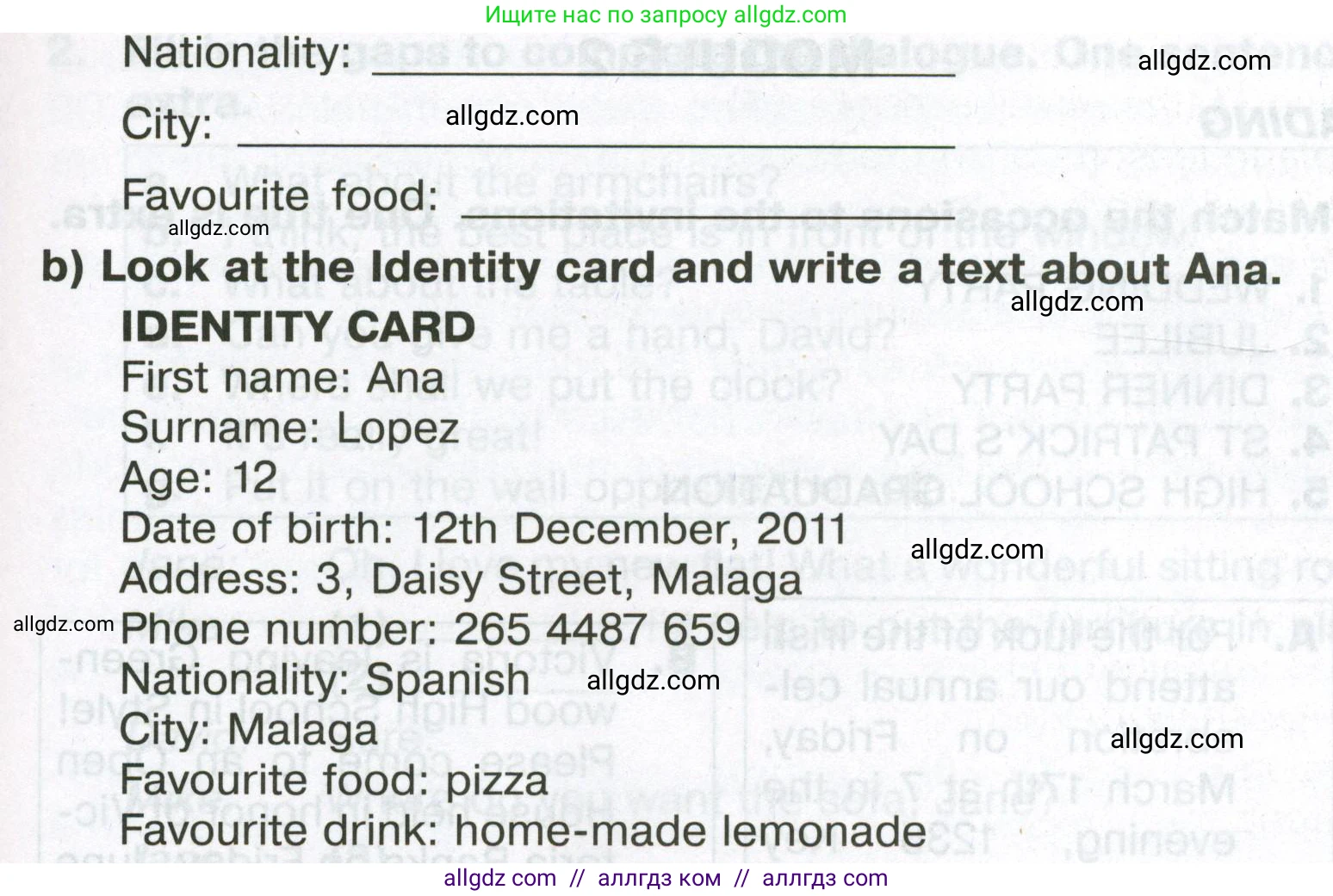 Английский язык (english), 6 класс Тренировочные упражнения в формате ОГЭ (ГИА), авторы: Ваулина Юлия Евгеньевна (Vaulina Julia), Подоляко Ольга Евгеньевна (Podolyako Olga), издательство Просвещение, Москва, 2023, зелёного цвета, страница 18, номер 14, Условие (продолжение 2)