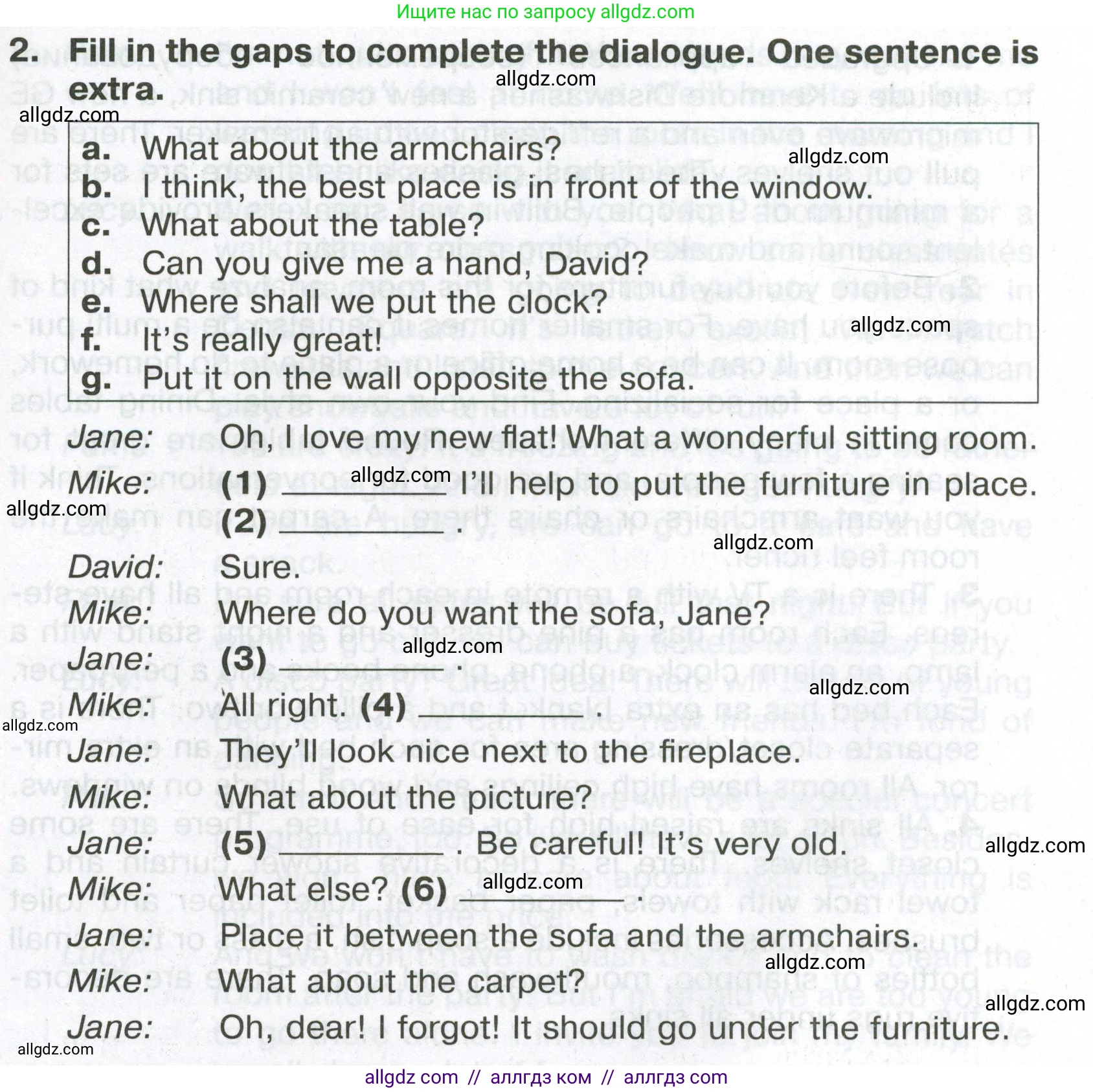 Английский язык (english), 6 класс Тренировочные упражнения в формате ОГЭ (ГИА), авторы: Ваулина Юлия Евгеньевна (Vaulina Julia), Подоляко Ольга Евгеньевна (Podolyako Olga), издательство Просвещение, Москва, 2023, зелёного цвета, страница 21, номер 2, Условие