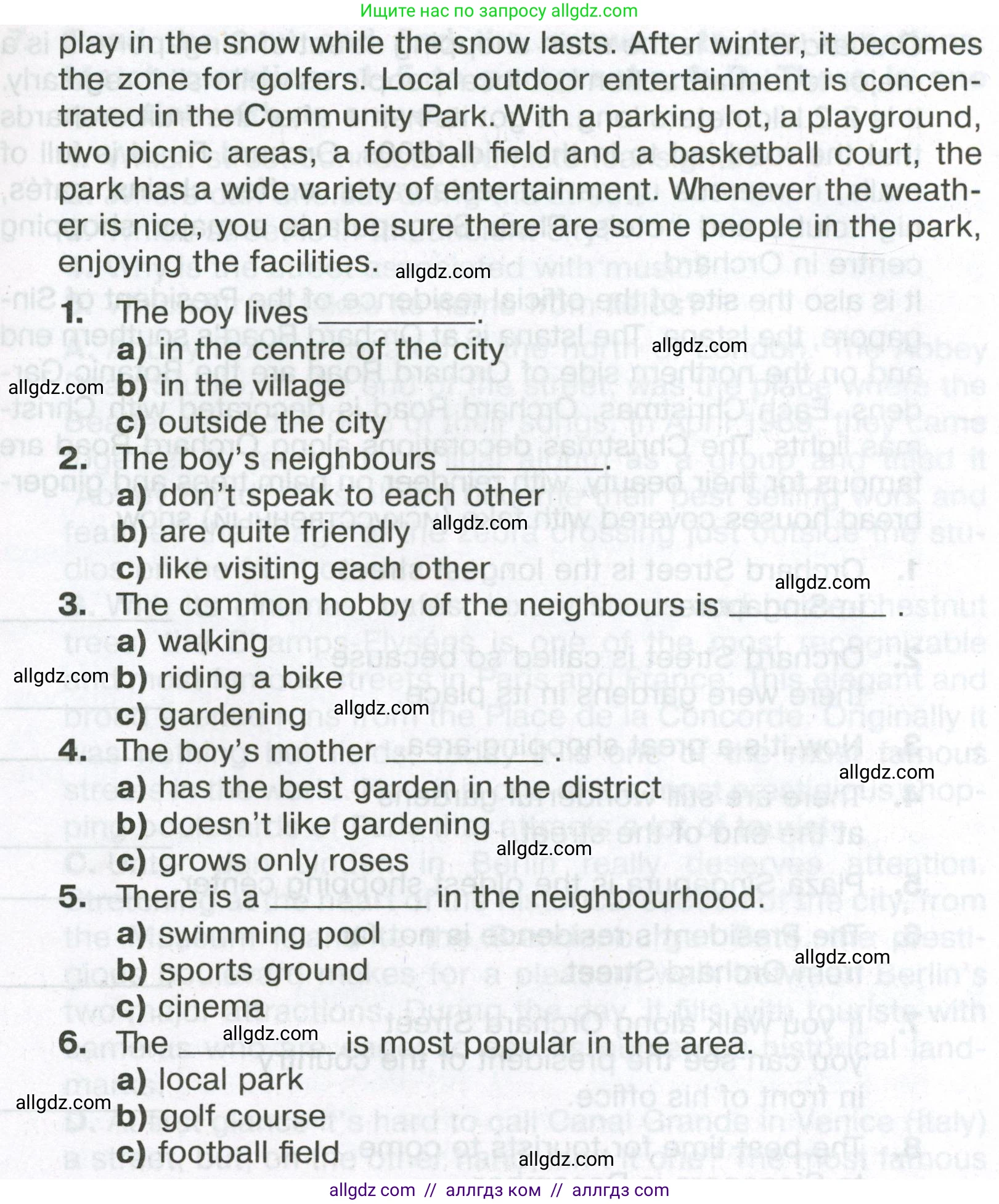 Английский язык (english), 6 класс Тренировочные упражнения в формате ОГЭ (ГИА), авторы: Ваулина Юлия Евгеньевна (Vaulina Julia), Подоляко Ольга Евгеньевна (Podolyako Olga), издательство Просвещение, Москва, 2023, зелёного цвета, страница 24, номер 5, Условие (продолжение 2)