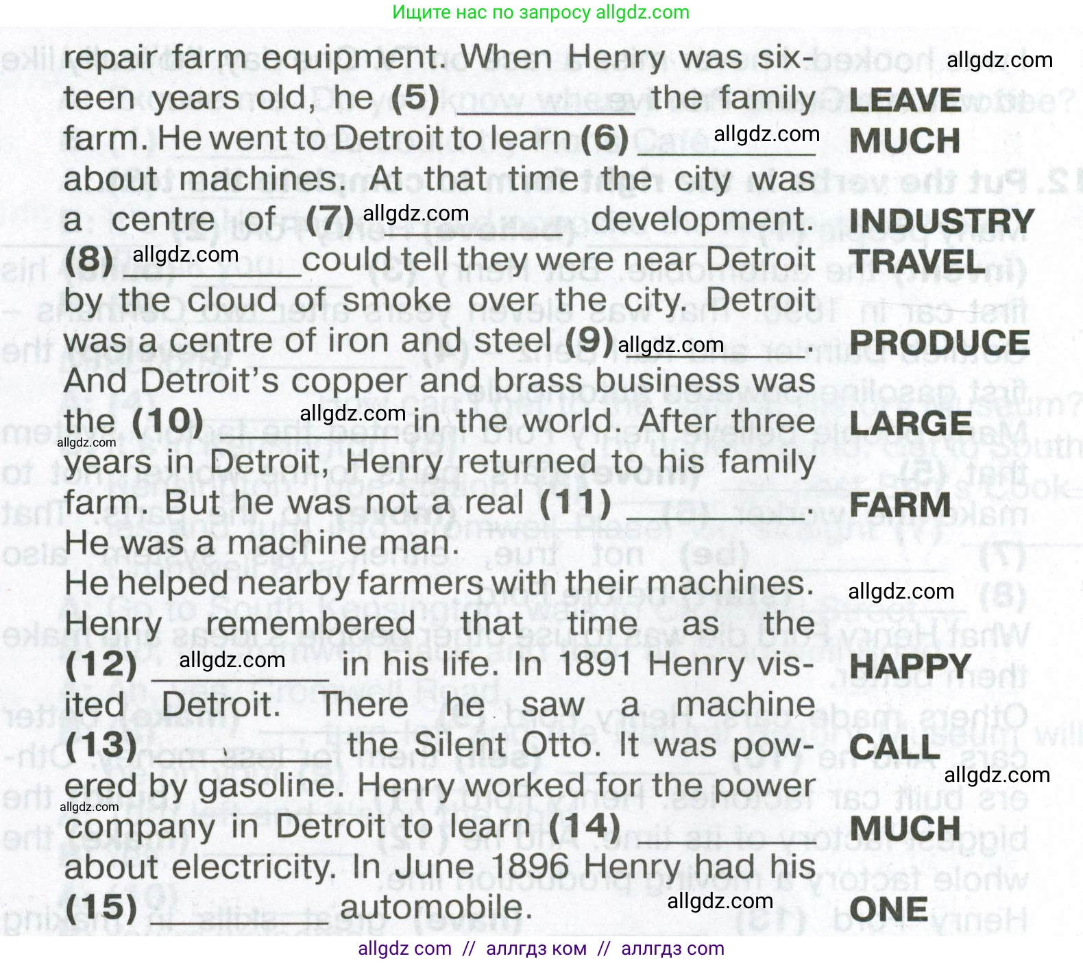 Английский язык (english), 6 класс Тренировочные упражнения в формате ОГЭ (ГИА), авторы: Ваулина Юлия Евгеньевна (Vaulina Julia), Подоляко Ольга Евгеньевна (Podolyako Olga), издательство Просвещение, Москва, 2023, зелёного цвета, страница 43, номер 13, Условие (продолжение 2)