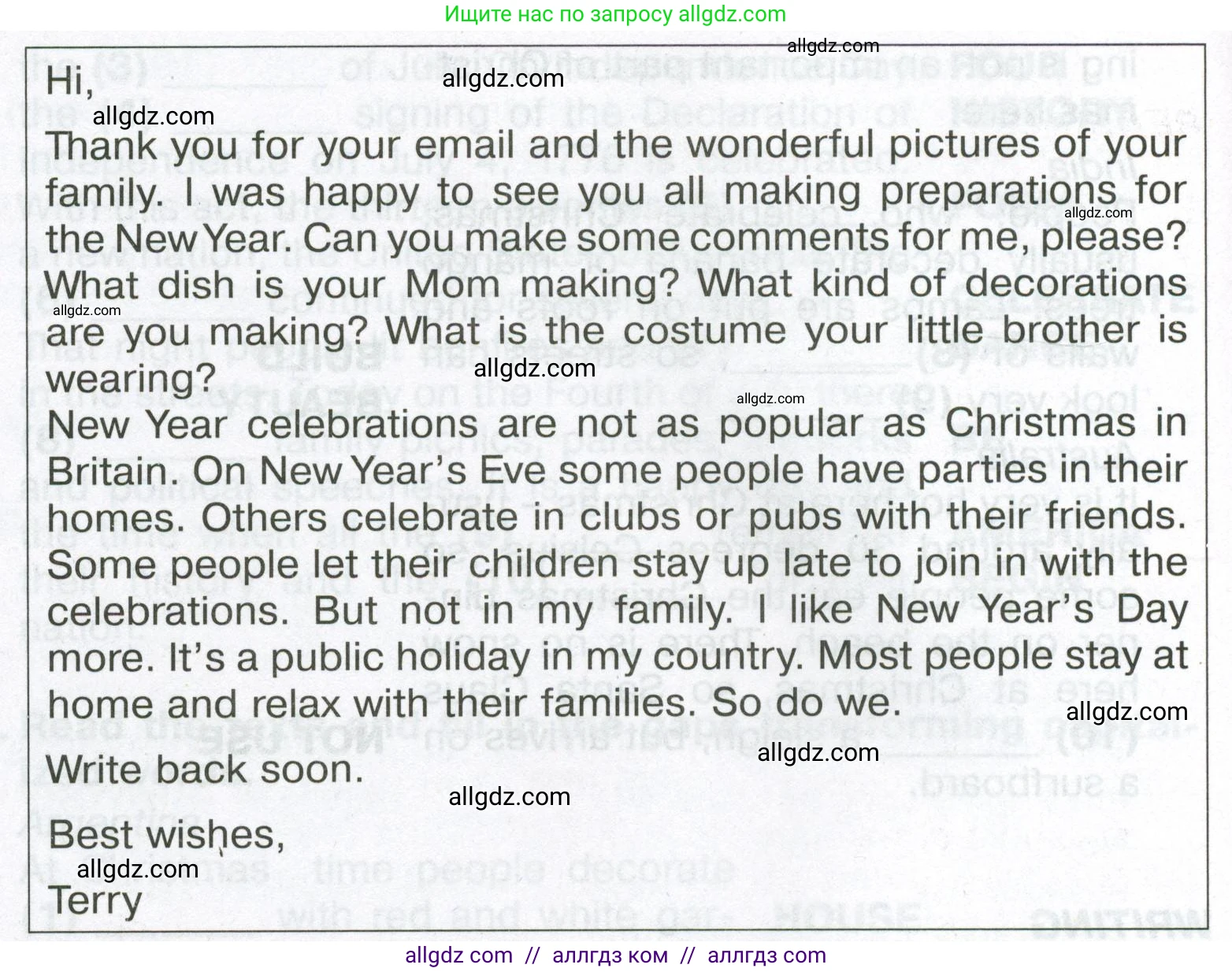 Английский язык (english), 6 класс Тренировочные упражнения в формате ОГЭ (ГИА), авторы: Ваулина Юлия Евгеньевна (Vaulina Julia), Подоляко Ольга Евгеньевна (Podolyako Olga), издательство Просвещение, Москва, 2023, зелёного цвета, страница 75, номер 16, Условие (продолжение 2)