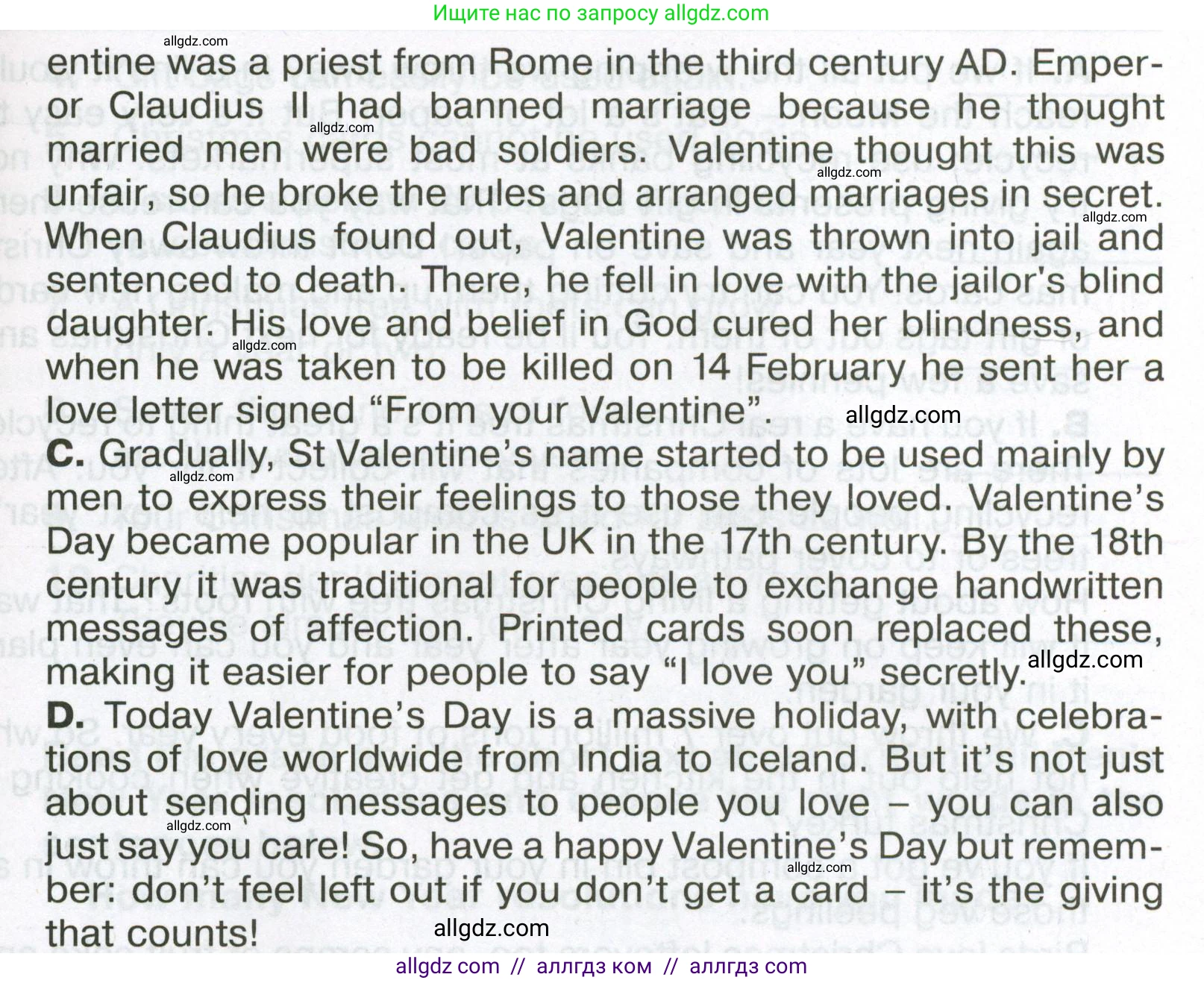 Английский язык (english), 6 класс Тренировочные упражнения в формате ОГЭ (ГИА), авторы: Ваулина Юлия Евгеньевна (Vaulina Julia), Подоляко Ольга Евгеньевна (Podolyako Olga), издательство Просвещение, Москва, 2023, зелёного цвета, страница 66, номер 5, Условие (продолжение 2)