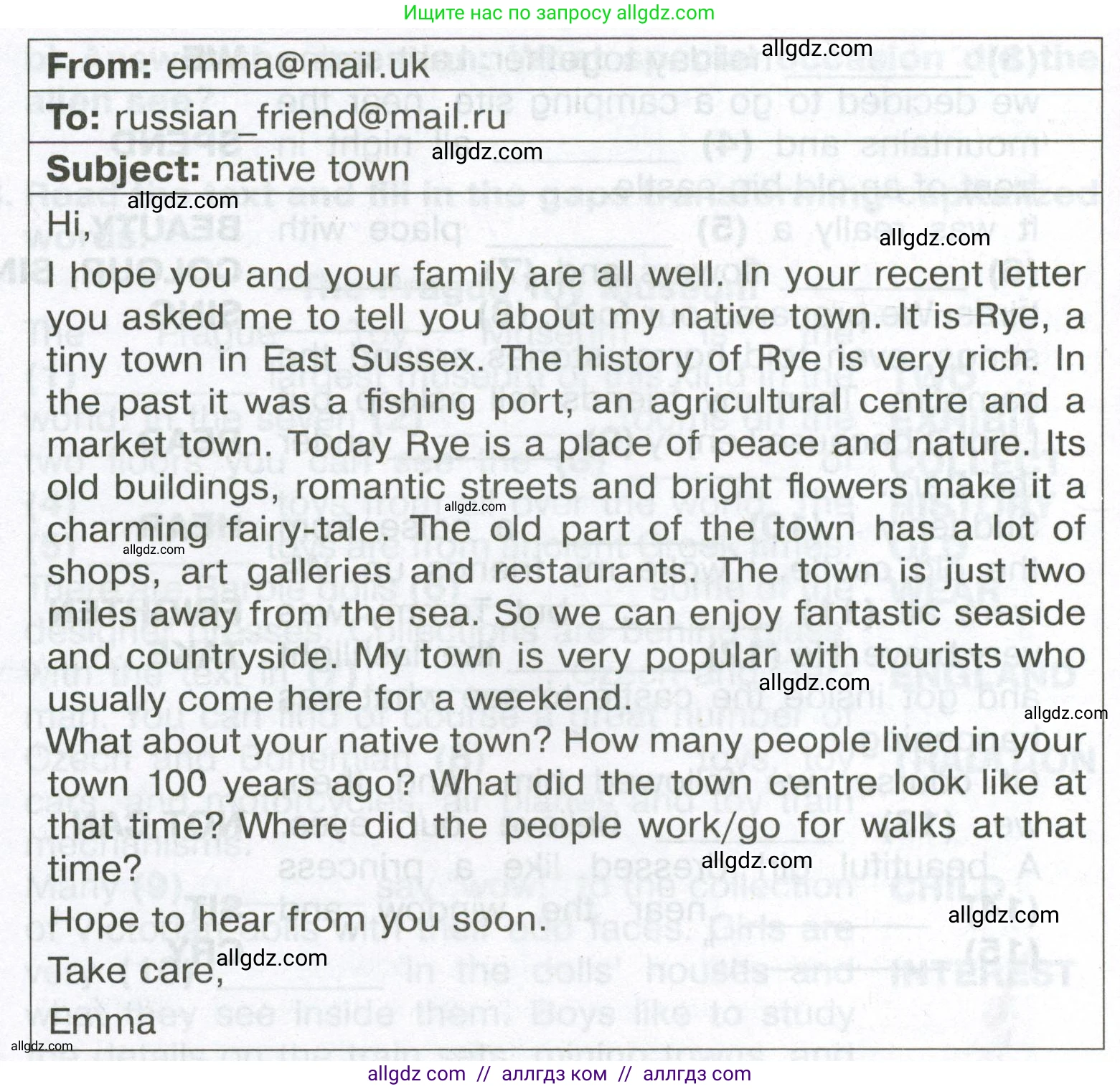 Английский язык (english), 6 класс Тренировочные упражнения в формате ОГЭ (ГИА), авторы: Ваулина Юлия Евгеньевна (Vaulina Julia), Подоляко Ольга Евгеньевна (Podolyako Olga), издательство Просвещение, Москва, 2023, зелёного цвета, страница 107, номер 16, Условие (продолжение 2)