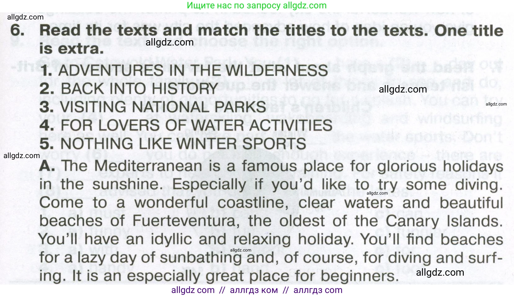Английский язык (english), 6 класс Тренировочные упражнения в формате ОГЭ (ГИА), авторы: Ваулина Юлия Евгеньевна (Vaulina Julia), Подоляко Ольга Евгеньевна (Podolyako Olga), издательство Просвещение, Москва, 2023, зелёного цвета, страница 151, номер 6, Условие
