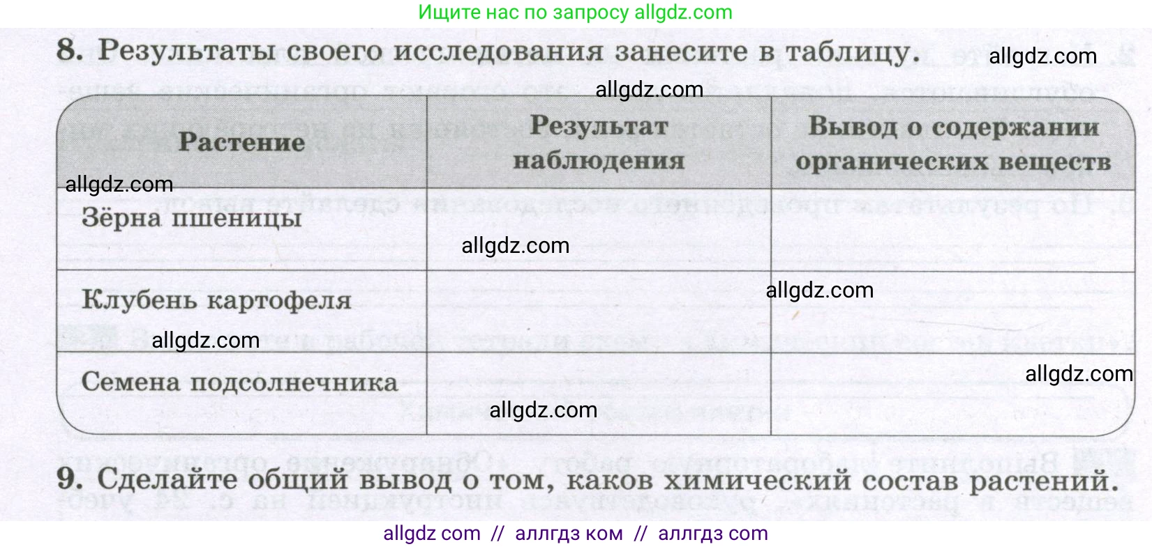Биология, 6 класс рабочая тетрадь, авторы: Пасечник Владимир Васильевич, Суматохин Сергей Витальевич, Швецов Глеб Геннадьевич, Гапонюк Зоя Георгиевна, Косарькова Марина Викторовна, издательство Просвещение, Москва, 2023, белого цвета, страница 15, номер 4, Условие (продолжение 2)