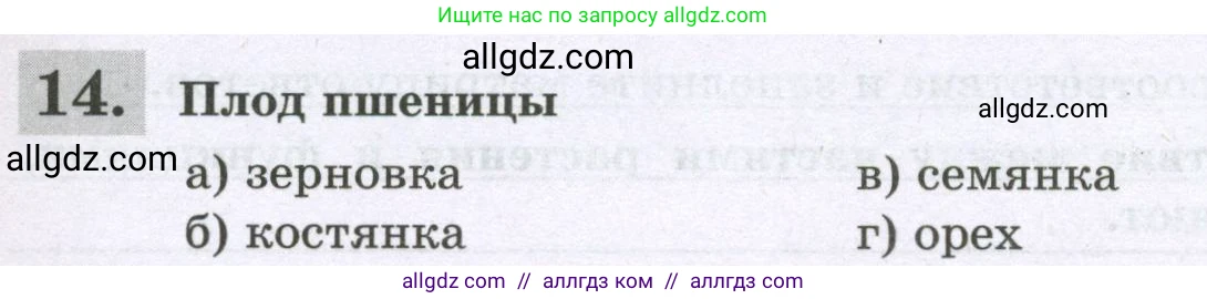 Биология, 6 класс рабочая тетрадь, авторы: Пасечник Владимир Васильевич, Суматохин Сергей Витальевич, Швецов Глеб Геннадьевич, Гапонюк Зоя Георгиевна, Косарькова Марина Викторовна, издательство Просвещение, Москва, 2023, белого цвета, страница 73, номер 14, Условие