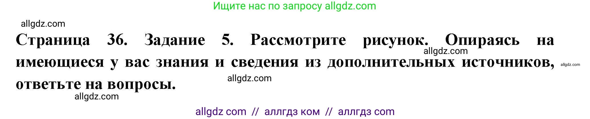 Биология, 6 класс рабочая тетрадь, авторы: Пасечник Владимир Васильевич, Суматохин Сергей Витальевич, Швецов Глеб Геннадьевич, Гапонюк Зоя Георгиевна, Косарькова Марина Викторовна, издательство Просвещение, Москва, 2023, белого цвета, страница 36, номер 5, Решение