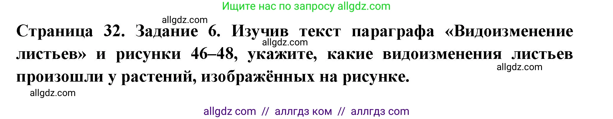 Биология, 6 класс рабочая тетрадь, авторы: Пасечник Владимир Васильевич, Суматохин Сергей Витальевич, Швецов Глеб Геннадьевич, Гапонюк Зоя Георгиевна, Косарькова Марина Викторовна, издательство Просвещение, Москва, 2023, белого цвета, страница 53, номер 6, Решение