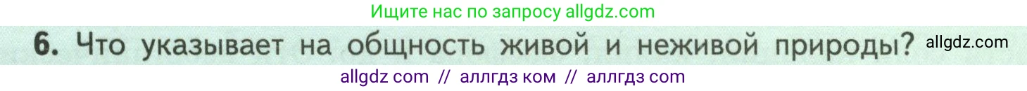 Биология, 6 класс Учебник, авторы: Пасечник Владимир Васильевич, Суматохин Сергей Витальевич, Гапонюк Зоя Георгиевна, Швецов Глеб Геннадьевич, издательство Просвещение, Москва, 2023, белого цвета, страница 24, номер 6, Условие
