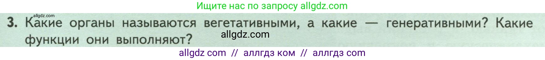 Биология, 6 класс Учебник, авторы: Пасечник Владимир Васильевич, Суматохин Сергей Витальевич, Гапонюк Зоя Георгиевна, Швецов Глеб Геннадьевич, издательство Просвещение, Москва, 2023, белого цвета, страница 37, номер 3, Условие