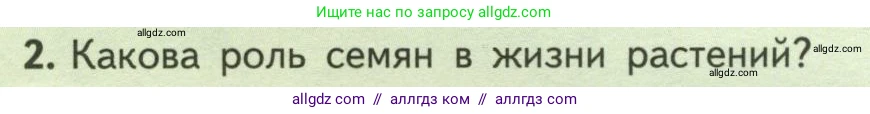 Биология, 6 класс Учебник, авторы: Пасечник Владимир Васильевич, Суматохин Сергей Витальевич, Гапонюк Зоя Георгиевна, Швецов Глеб Геннадьевич, издательство Просвещение, Москва, 2023, белого цвета, страница 40, номер 2, Условие