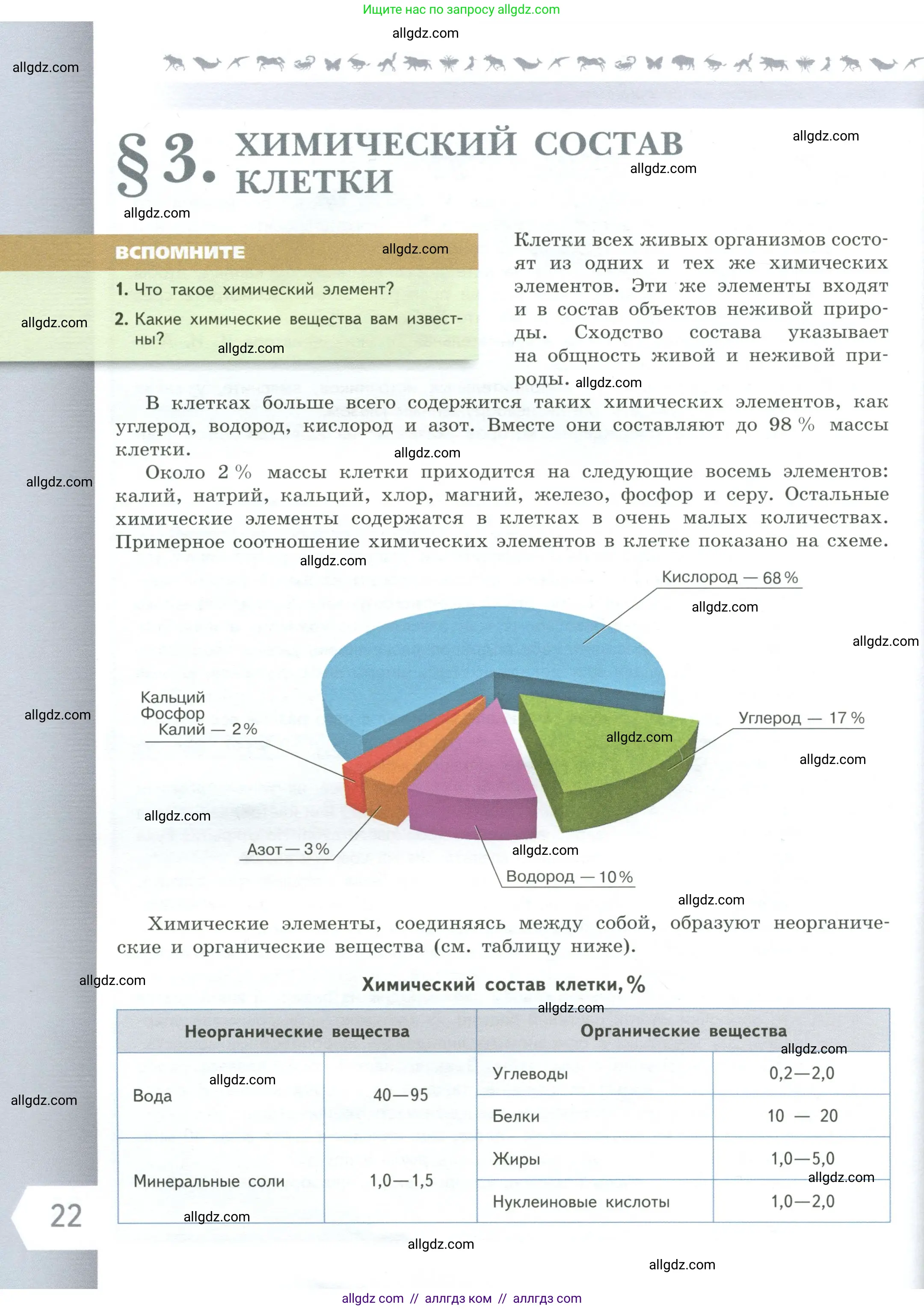 Биология, 6 класс Учебник, авторы: Пасечник Владимир Васильевич, Суматохин Сергей Витальевич, Гапонюк Зоя Георгиевна, Швецов Глеб Геннадьевич, издательство Просвещение, Москва, 2023, белого цвета, страница 22