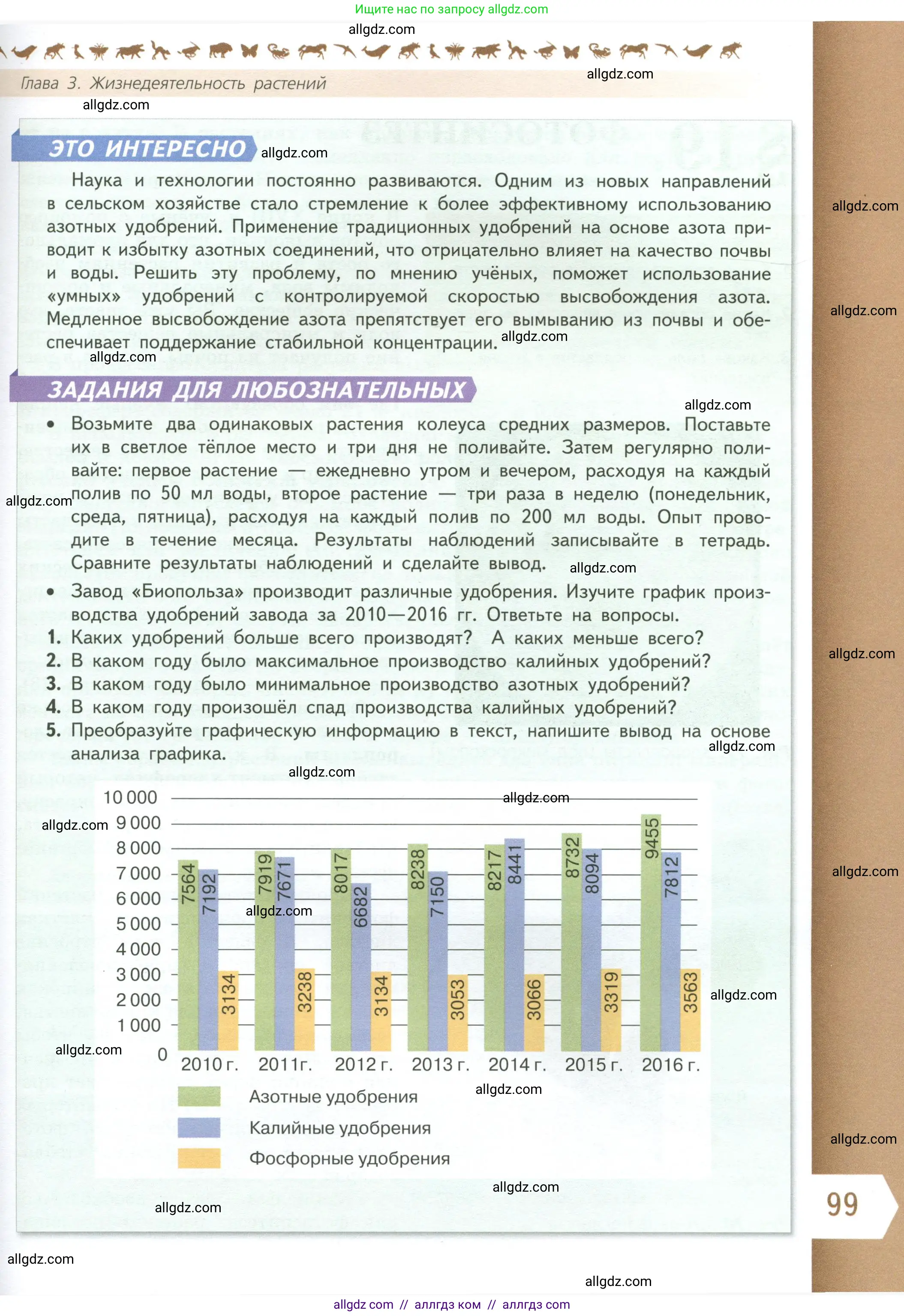 Биология, 6 класс Учебник, авторы: Пасечник Владимир Васильевич, Суматохин Сергей Витальевич, Гапонюк Зоя Георгиевна, Швецов Глеб Геннадьевич, издательство Просвещение, Москва, 2023, белого цвета, страница 99