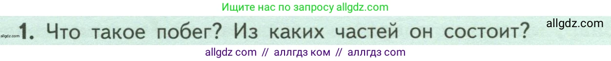 Биология, 6 класс Учебник, авторы: Пасечник Владимир Васильевич, Суматохин Сергей Витальевич, Гапонюк Зоя Георгиевна, Швецов Глеб Геннадьевич, издательство Просвещение, Москва, 2023, белого цвета, страница 54, номер 1, Условие