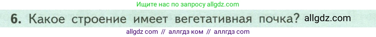 Биология, 6 класс Учебник, авторы: Пасечник Владимир Васильевич, Суматохин Сергей Витальевич, Гапонюк Зоя Георгиевна, Швецов Глеб Геннадьевич, издательство Просвещение, Москва, 2023, белого цвета, страница 54, номер 6, Условие