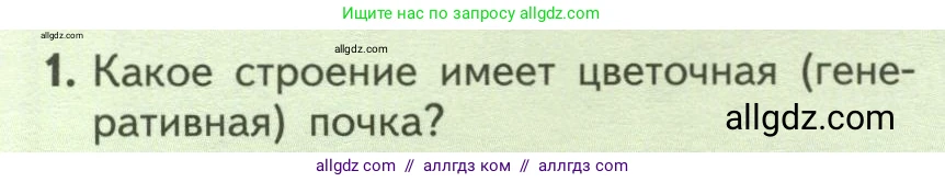 Биология, 6 класс Учебник, авторы: Пасечник Владимир Васильевич, Суматохин Сергей Витальевич, Гапонюк Зоя Георгиевна, Швецов Глеб Геннадьевич, издательство Просвещение, Москва, 2023, белого цвета, страница 74, номер 1, Условие