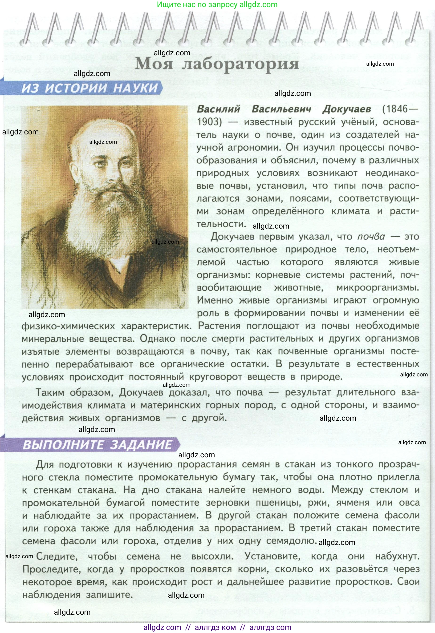 Биология, 6 класс Учебник, авторы: Пасечник Владимир Васильевич, Суматохин Сергей Витальевич, Гапонюк Зоя Георгиевна, Швецов Глеб Геннадьевич, издательство Просвещение, Москва, 2023, белого цвета, страница 98, Условие