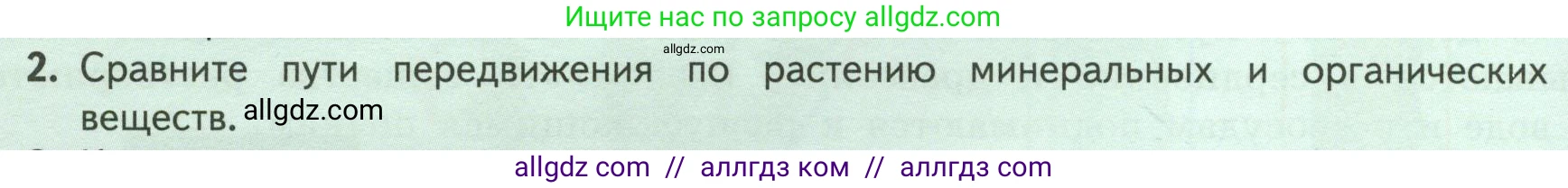 Биология, 6 класс Учебник, авторы: Пасечник Владимир Васильевич, Суматохин Сергей Витальевич, Гапонюк Зоя Георгиевна, Швецов Глеб Геннадьевич, издательство Просвещение, Москва, 2023, белого цвета, страница 112, номер 2, Условие