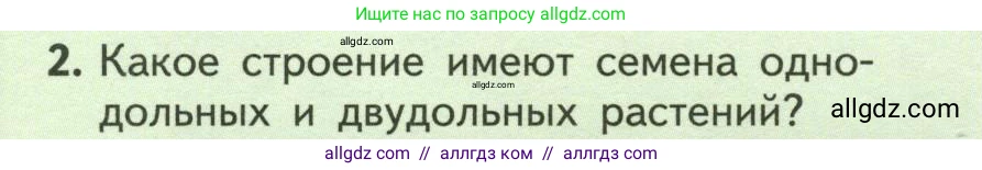 Биология, 6 класс Учебник, авторы: Пасечник Владимир Васильевич, Суматохин Сергей Витальевич, Гапонюк Зоя Георгиевна, Швецов Глеб Геннадьевич, издательство Просвещение, Москва, 2023, белого цвета, страница 120, номер 2, Условие