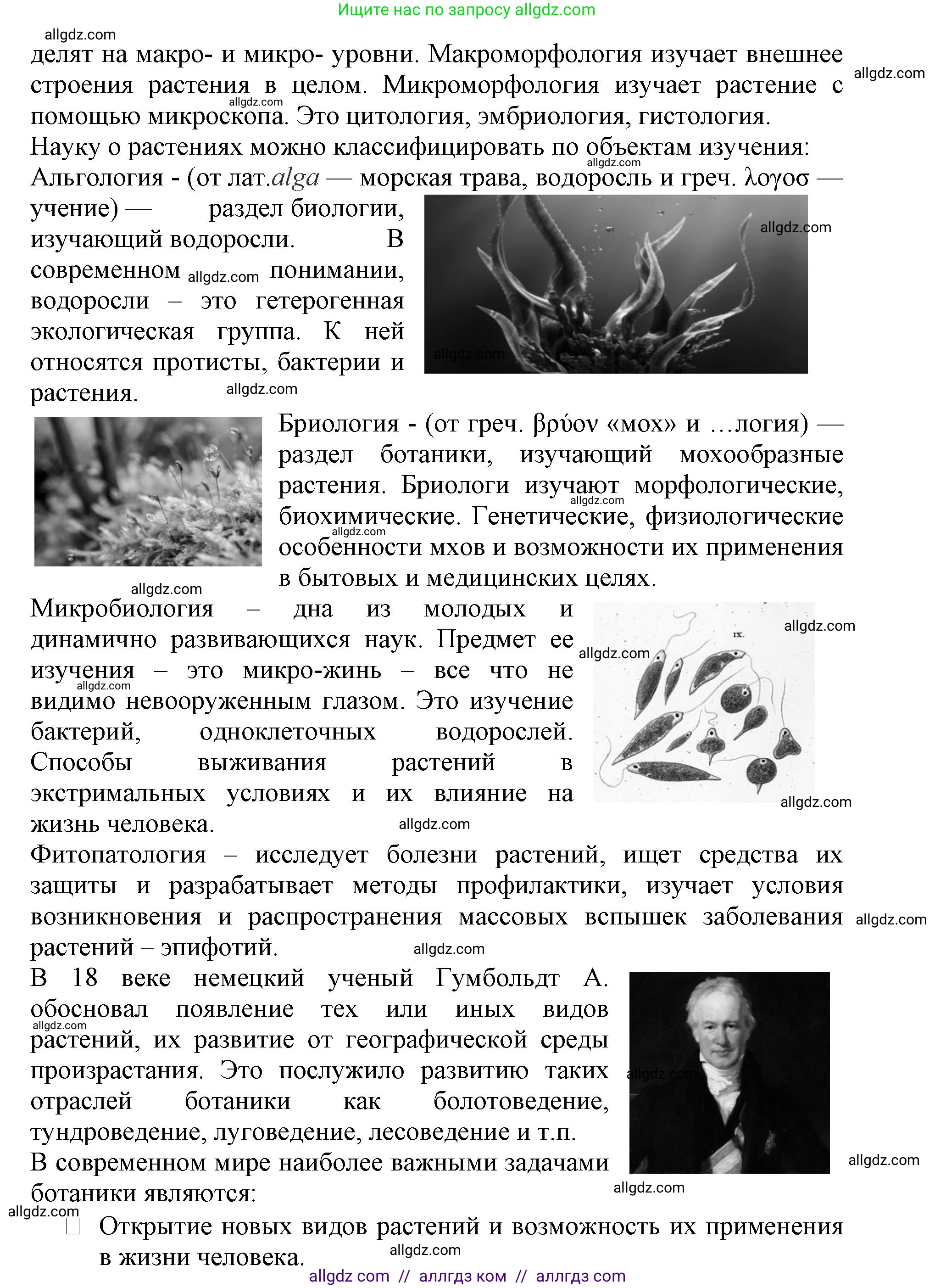 Биология, 6 класс Учебник, авторы: Пасечник Владимир Васильевич, Суматохин Сергей Витальевич, Гапонюк Зоя Георгиевна, Швецов Глеб Геннадьевич, издательство Просвещение, Москва, 2023, белого цвета, страница 38, номер 1, Решение 1 (продолжение 2)