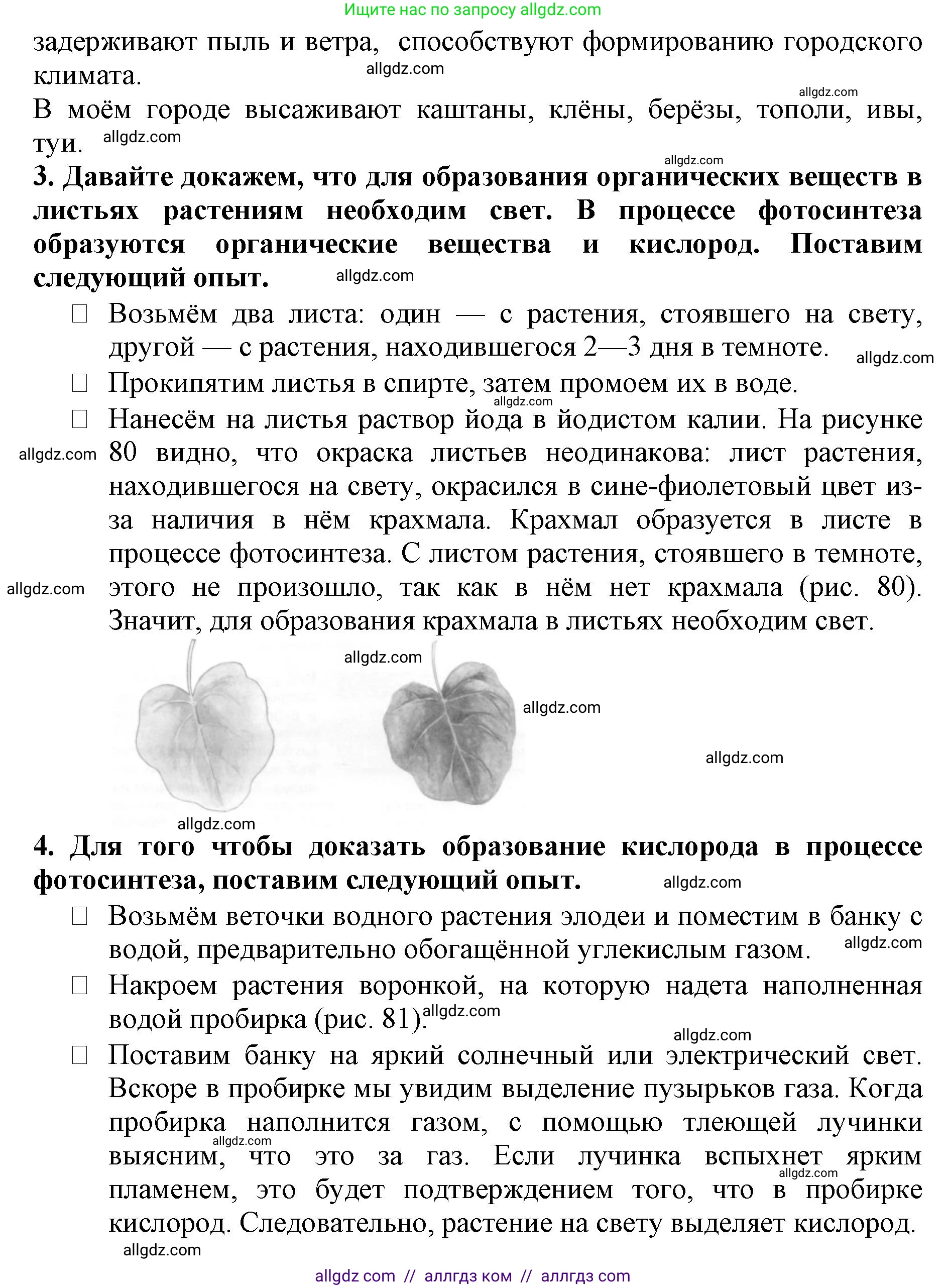 Биология, 6 класс Учебник, авторы: Пасечник Владимир Васильевич, Суматохин Сергей Витальевич, Гапонюк Зоя Георгиевна, Швецов Глеб Геннадьевич, издательство Просвещение, Москва, 2023, белого цвета, страница 102, Решение 1 (продолжение 4)