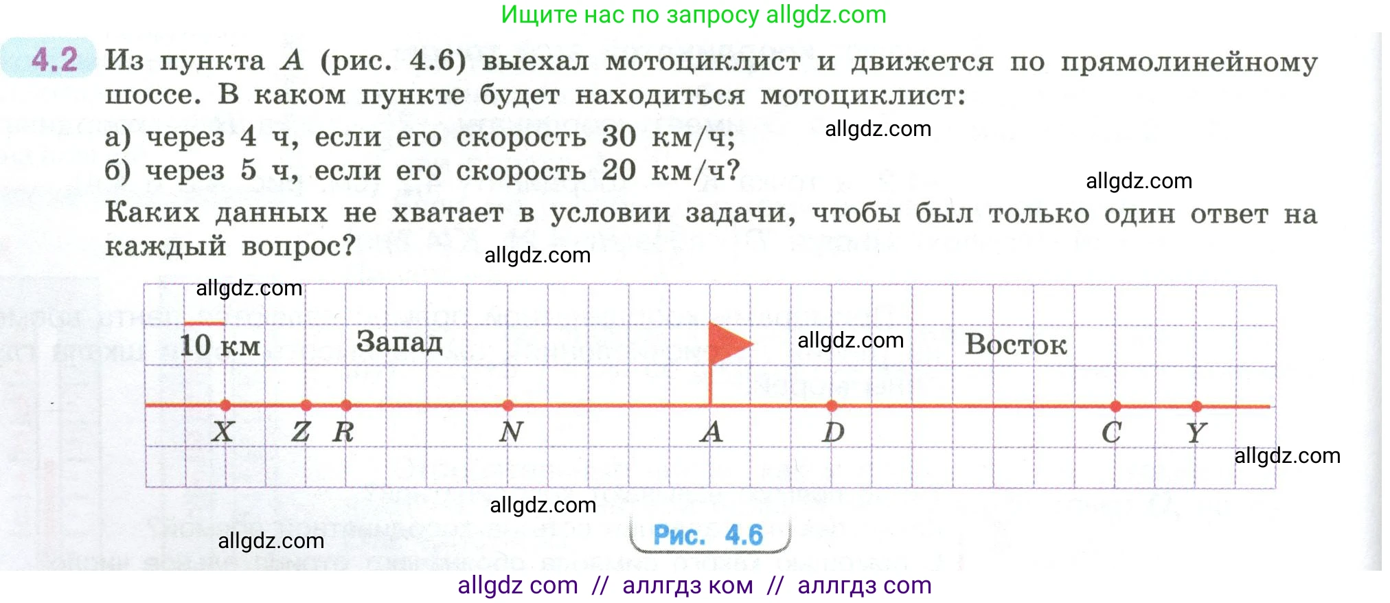 Математика, 6 класс Учебник, авторы: Виленкин Наум Яковлевич, Жохов Владимир Иванович, Чесноков Александр Семёнович, Александрова Лилия Александровна, Шварцбурд Семён Исаакович, издательство Просвещение, Москва, 2023, белого цвета, Часть 2, страница 8, номер 4.2, Условие