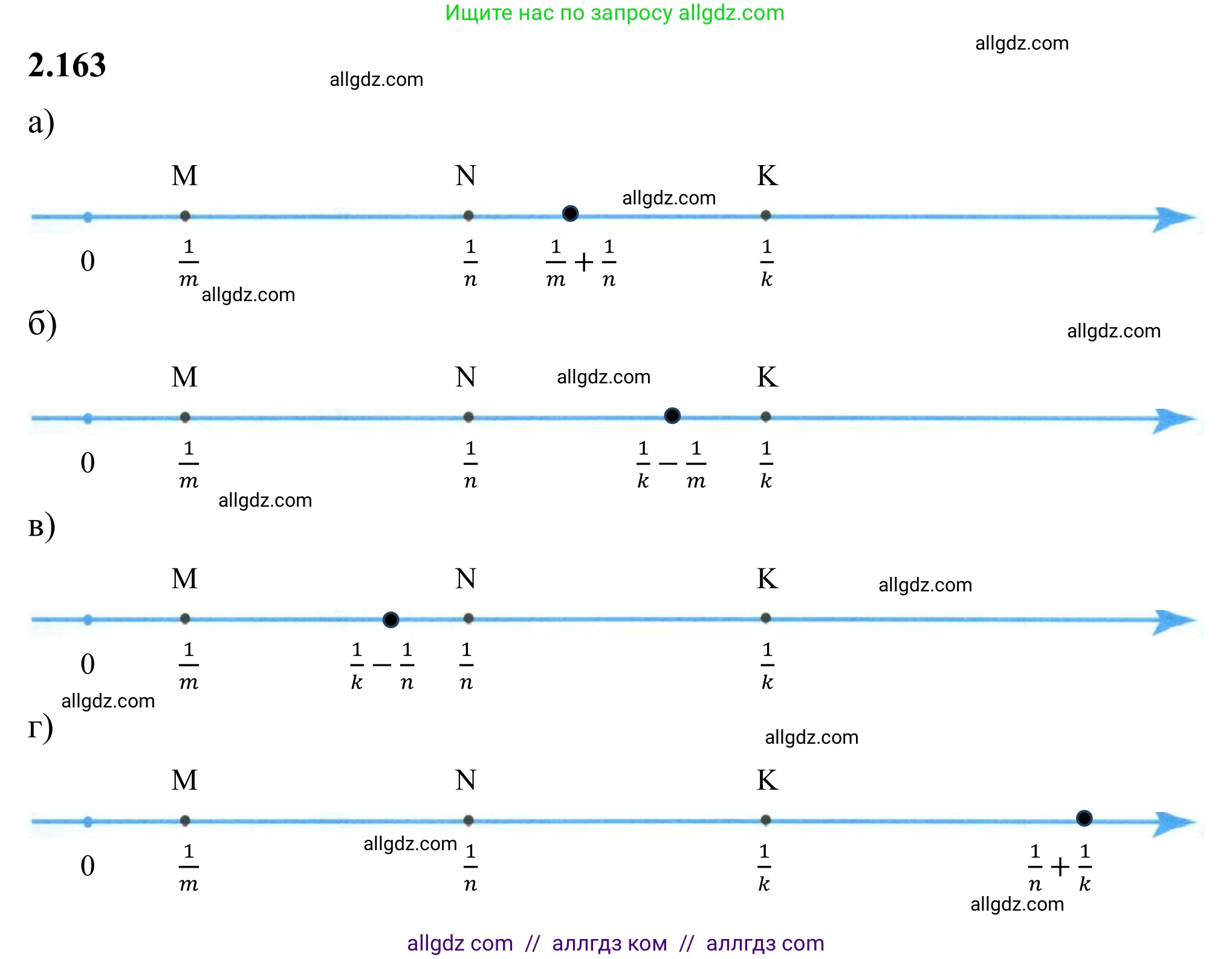Математика, 6 класс Учебник, авторы: Виленкин Наум Яковлевич, Жохов Владимир Иванович, Чесноков Александр Семёнович, Александрова Лилия Александровна, Шварцбурд Семён Исаакович, издательство Просвещение, Москва, 2023, белого цвета, Часть 1, страница 66, номер 2.163, Решение 1