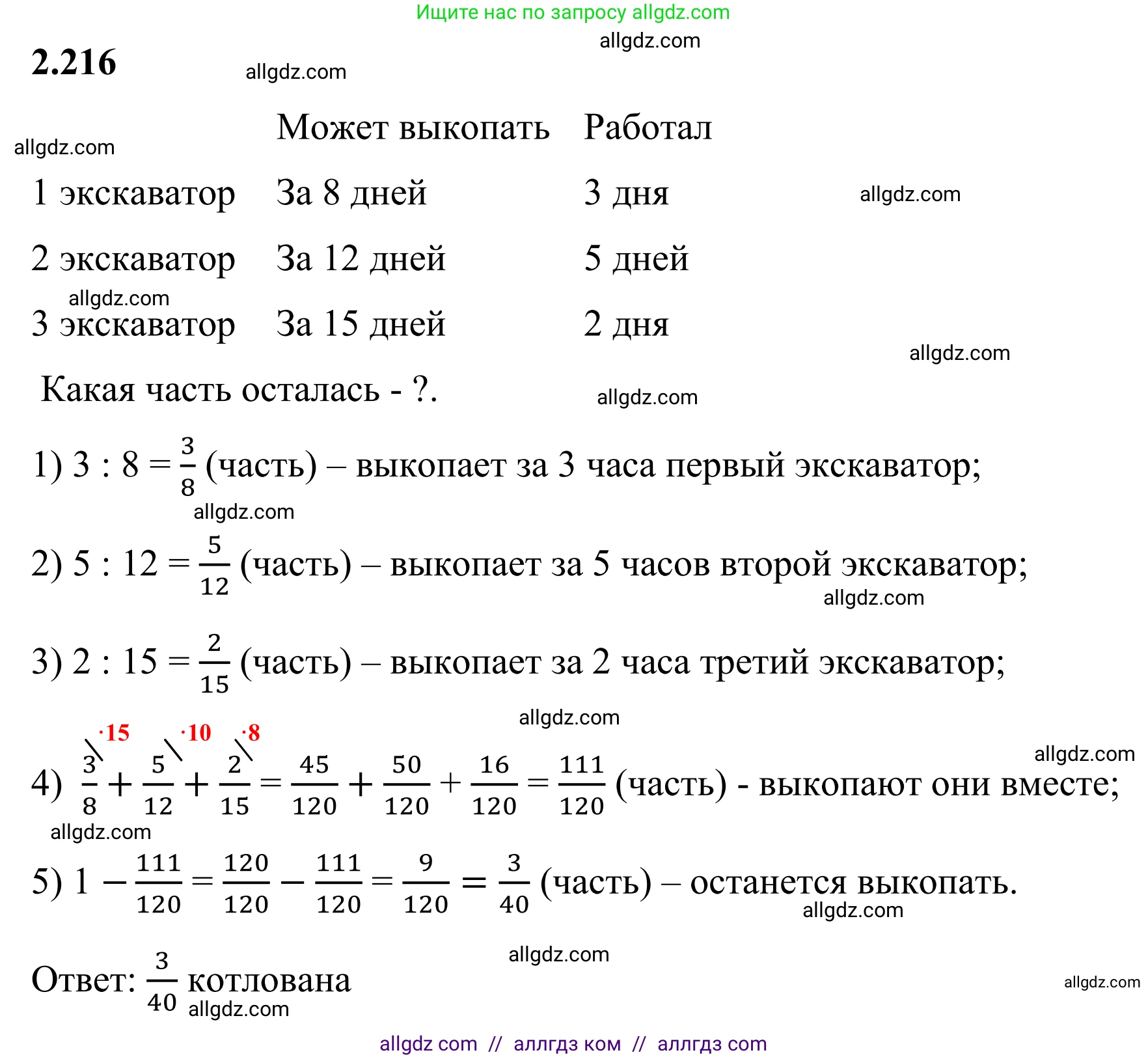 Математика, 6 класс Учебник, авторы: Виленкин Наум Яковлевич, Жохов Владимир Иванович, Чесноков Александр Семёнович, Александрова Лилия Александровна, Шварцбурд Семён Исаакович, издательство Просвещение, Москва, 2023, белого цвета, Часть 1, страница 74, номер 2.216, Решение 1