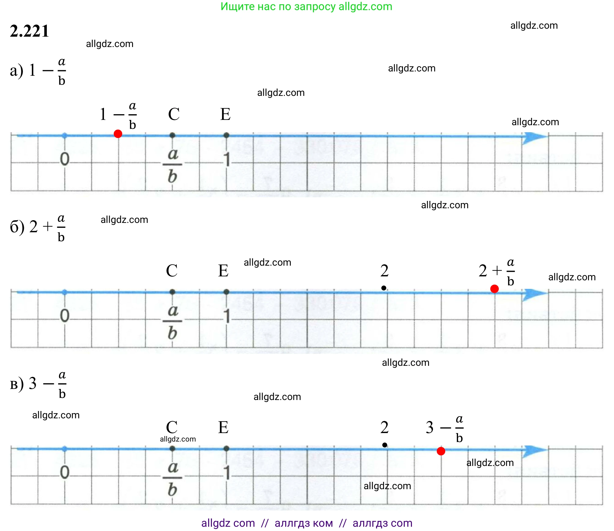 Математика, 6 класс Учебник, авторы: Виленкин Наум Яковлевич, Жохов Владимир Иванович, Чесноков Александр Семёнович, Александрова Лилия Александровна, Шварцбурд Семён Исаакович, издательство Просвещение, Москва, 2023, белого цвета, Часть 1, страница 75, номер 2.221, Решение 1