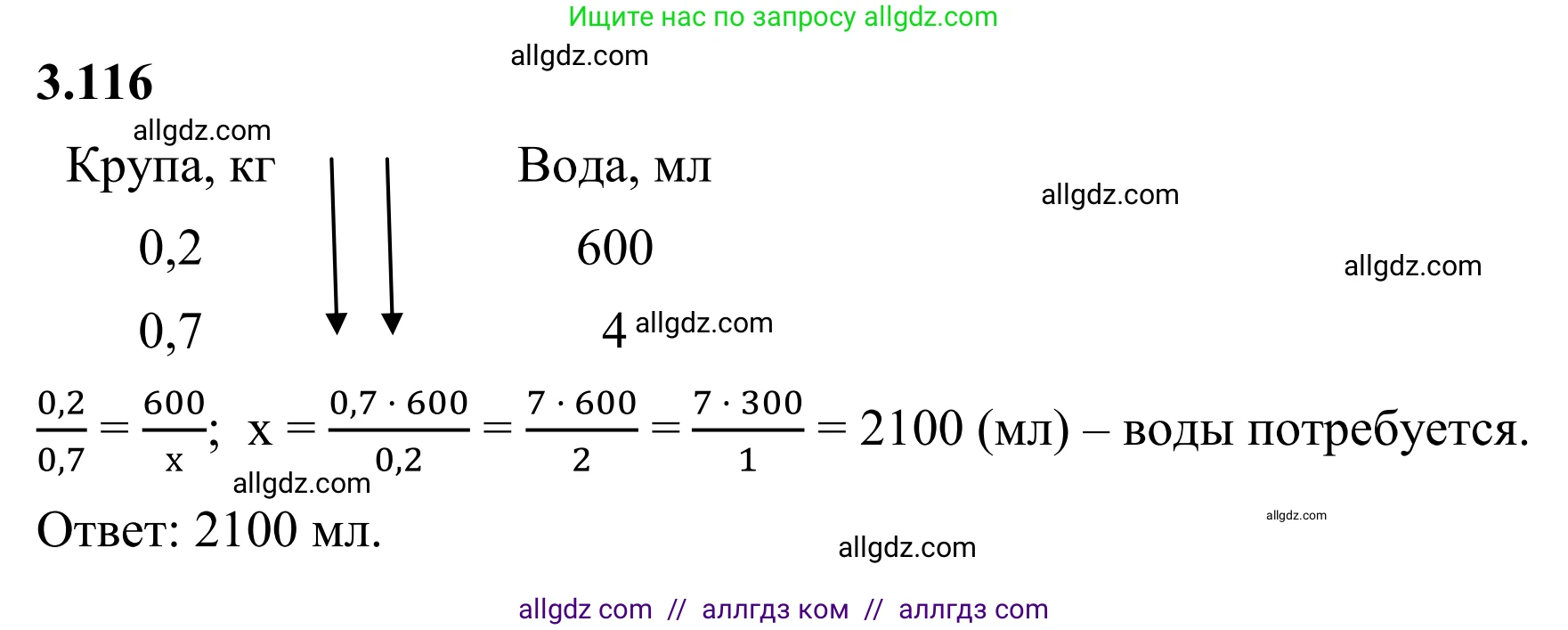 Математика, 6 класс Учебник, авторы: Виленкин Наум Яковлевич, Жохов Владимир Иванович, Чесноков Александр Семёнович, Александрова Лилия Александровна, Шварцбурд Семён Исаакович, издательство Просвещение, Москва, 2023, белого цвета, Часть 1, страница 138, номер 3.116, Решение 1
