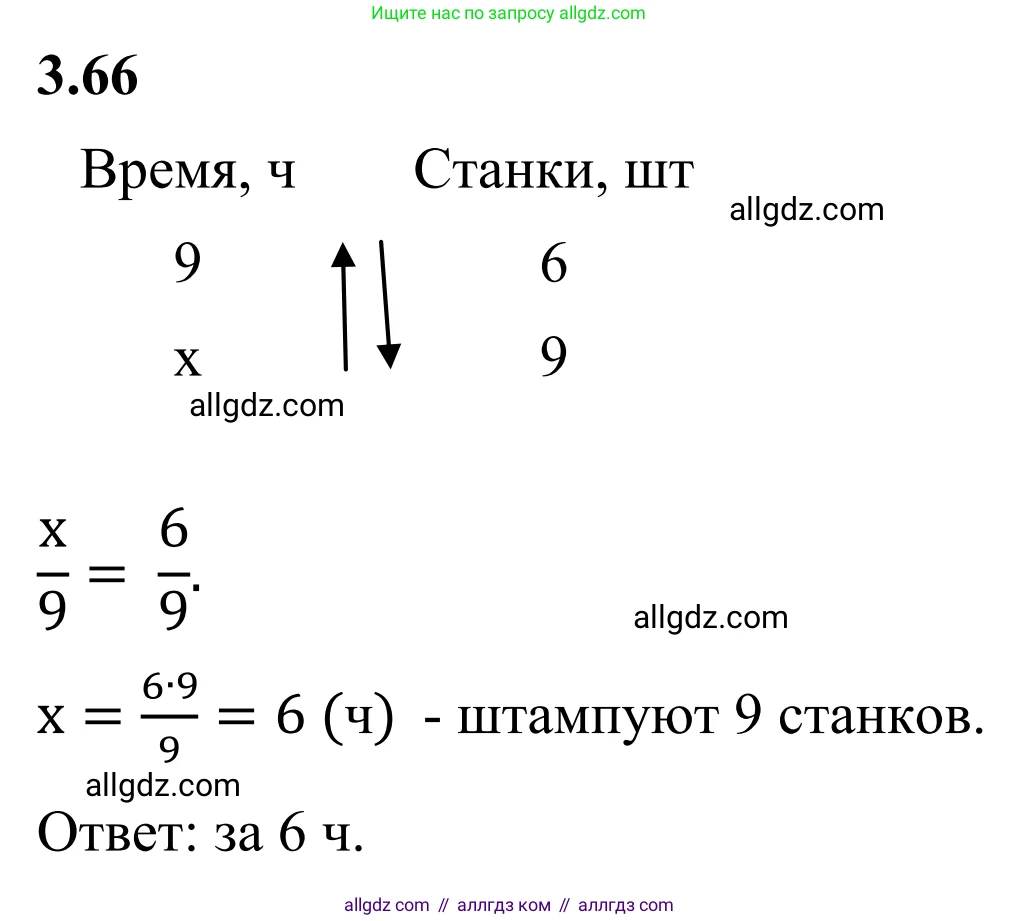 Математика, 6 класс Учебник, авторы: Виленкин Наум Яковлевич, Жохов Владимир Иванович, Чесноков Александр Семёнович, Александрова Лилия Александровна, Шварцбурд Семён Исаакович, издательство Просвещение, Москва, 2023, белого цвета, Часть 1, страница 132, номер 3.66, Решение 1
