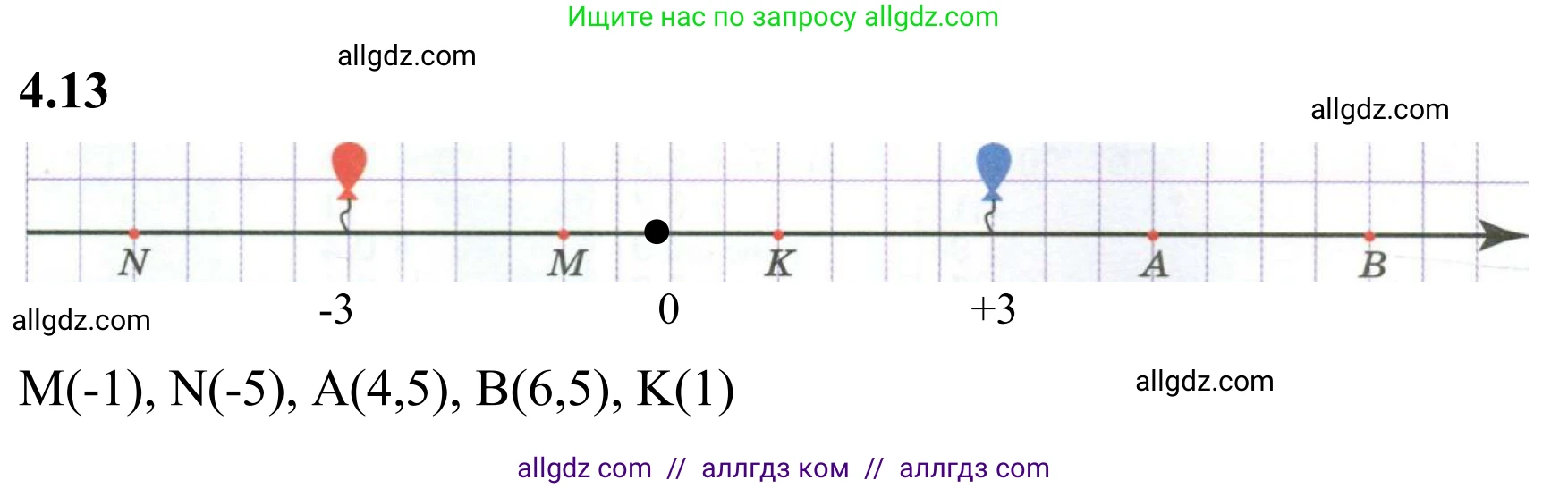 Математика, 6 класс Учебник, авторы: Виленкин Наум Яковлевич, Жохов Владимир Иванович, Чесноков Александр Семёнович, Александрова Лилия Александровна, Шварцбурд Семён Исаакович, издательство Просвещение, Москва, 2023, белого цвета, Часть 2, страница 11, номер 4.13, Решение 1