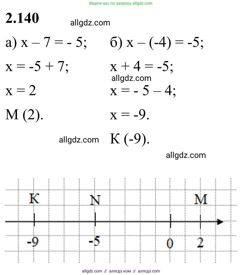 Математика, 6 класс Учебник, авторы: Виленкин Наум Яковлевич, Жохов Владимир Иванович, Чесноков Александр Семёнович, Александрова Лилия Александровна, Шварцбурд Семён Исаакович, издательство Просвещение, Москва, 2023, белого цвета, Часть 2, страница 31, номер 4.140, Решение 1