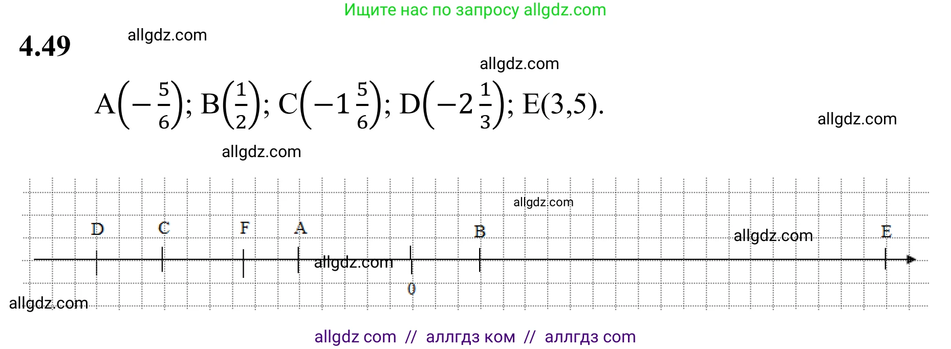 Математика, 6 класс Учебник, авторы: Виленкин Наум Яковлевич, Жохов Владимир Иванович, Чесноков Александр Семёнович, Александрова Лилия Александровна, Шварцбурд Семён Исаакович, издательство Просвещение, Москва, 2023, белого цвета, Часть 2, страница 17, номер 4.49, Решение 1