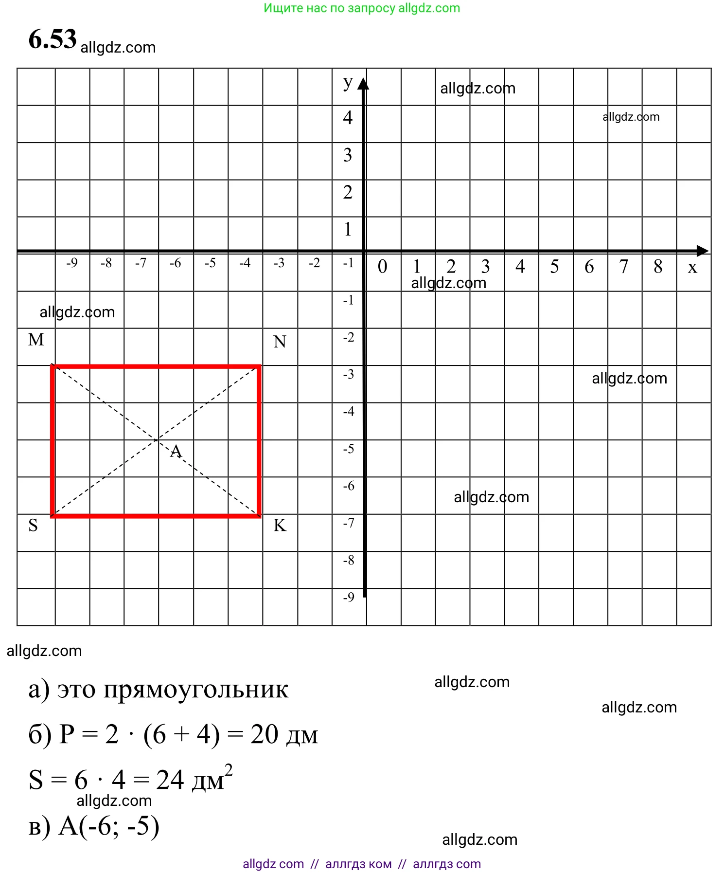 Математика, 6 класс Учебник, авторы: Виленкин Наум Яковлевич, Жохов Владимир Иванович, Чесноков Александр Семёнович, Александрова Лилия Александровна, Шварцбурд Семён Исаакович, издательство Просвещение, Москва, 2023, белого цвета, Часть 2, страница 107, номер 6.53, Решение 1