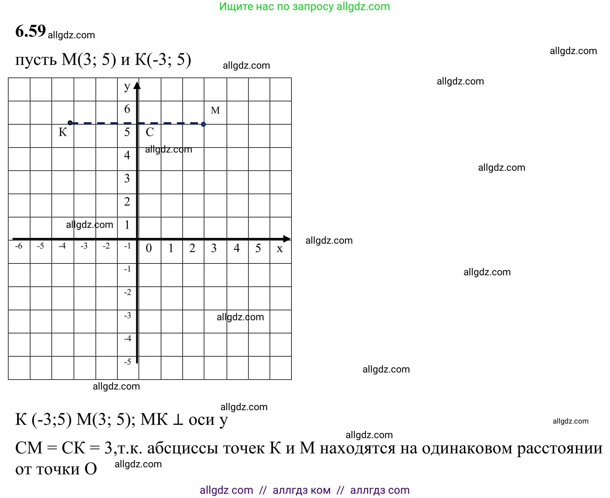 Математика, 6 класс Учебник, авторы: Виленкин Наум Яковлевич, Жохов Владимир Иванович, Чесноков Александр Семёнович, Александрова Лилия Александровна, Шварцбурд Семён Исаакович, издательство Просвещение, Москва, 2023, белого цвета, Часть 2, страница 107, номер 6.59, Решение 1