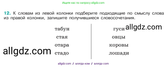 Русский язык, 6 класс Учебник, авторы: Баранов Михаил Трофимович, Ладыженская Таиса Алексеевна, Тростенцова Лидия Александровна, Ладыженская Наталия Вениаминовна, Дейкина Алевтина Дмитриевна, Антонова Любовь Геннадиевна, Григорян Лариса Трофимовна, Кулибаба Иван Иванович, издательство Просвещение, Москва, 2023, салатового цвета, Часть 1, страница 8, номер 12, Условие 2023