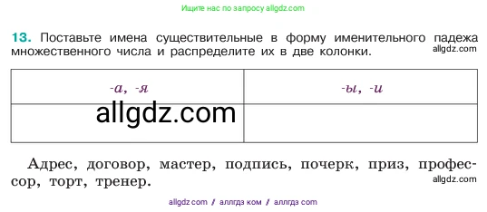Русский язык, 6 класс Учебник, авторы: Баранов Михаил Трофимович, Ладыженская Таиса Алексеевна, Тростенцова Лидия Александровна, Ладыженская Наталия Вениаминовна, Дейкина Алевтина Дмитриевна, Антонова Любовь Геннадиевна, Григорян Лариса Трофимовна, Кулибаба Иван Иванович, издательство Просвещение, Москва, 2023, салатового цвета, Часть 1, страница 8, номер 13, Условие 2023