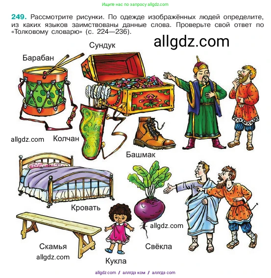 Русский язык, 6 класс Учебник, авторы: Баранов Михаил Трофимович, Ладыженская Таиса Алексеевна, Тростенцова Лидия Александровна, Ладыженская Наталия Вениаминовна, Дейкина Алевтина Дмитриевна, Антонова Любовь Геннадиевна, Григорян Лариса Трофимовна, Кулибаба Иван Иванович, издательство Просвещение, Москва, 2023, салатового цвета, Часть 1, страница 128, номер 249, Условие 2023