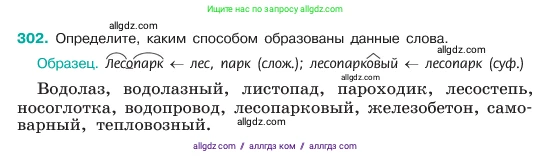 Русский язык, 6 класс Учебник, авторы: Баранов Михаил Трофимович, Ладыженская Таиса Алексеевна, Тростенцова Лидия Александровна, Ладыженская Наталия Вениаминовна, Дейкина Алевтина Дмитриевна, Антонова Любовь Геннадиевна, Григорян Лариса Трофимовна, Кулибаба Иван Иванович, издательство Просвещение, Москва, 2023, салатового цвета, Часть 1, страница 157, номер 302, Условие 2023
