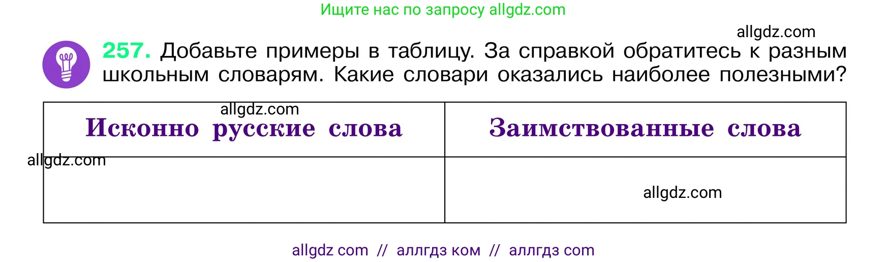 Русский язык, 6 класс Учебник, авторы: Баранов Михаил Трофимович, Ладыженская Таиса Алексеевна, Тростенцова Лидия Александровна, Ладыженская Наталия Вениаминовна, Дейкина Алевтина Дмитриевна, Антонова Любовь Геннадиевна, Григорян Лариса Трофимовна, Кулибаба Иван Иванович, издательство Просвещение, Москва, 2023, салатового цвета, Часть 1, страница 131, номер 257, Условие 2024