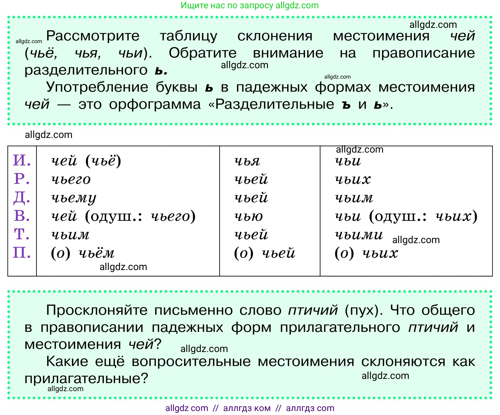 Русский язык, 6 класс Учебник, авторы: Баранов Михаил Трофимович, Ладыженская Таиса Алексеевна, Тростенцова Лидия Александровна, Ладыженская Наталия Вениаминовна, Дейкина Алевтина Дмитриевна, Антонова Любовь Геннадиевна, Григорян Лариса Трофимовна, Кулибаба Иван Иванович, издательство Просвещение, Москва, 2023, салатового цвета, Часть 2, страница 85, Условие 2024 (продолжение 2)