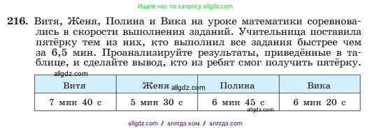 Алгебра, 7 класс Учебник, авторы: Макарычев Юрий Николаевич, Миндюк Нора Григорьевна, Нешков Константин Иванович, Суворова Светлана Борисовна, издательство Просвещение, Москва, 2023, белого цвета, страница 47, номер 216, Условие