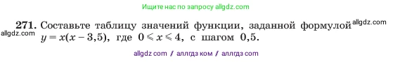 Алгебра, 7 класс Учебник, авторы: Макарычев Юрий Николаевич, Миндюк Нора Григорьевна, Нешков Константин Иванович, Суворова Светлана Борисовна, издательство Просвещение, Москва, 2023, белого цвета, страница 60, номер 271, Условие