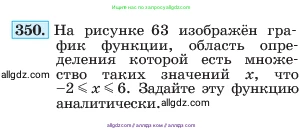 Алгебра, 7 класс Учебник, авторы: Макарычев Юрий Николаевич, Миндюк Нора Григорьевна, Нешков Константин Иванович, Суворова Светлана Борисовна, издательство Просвещение, Москва, 2023, белого цвета, страница 87, номер 350, Условие
